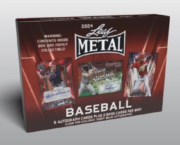 2024 Leaf Metal Baseball Hobby Box Flash Sale-image