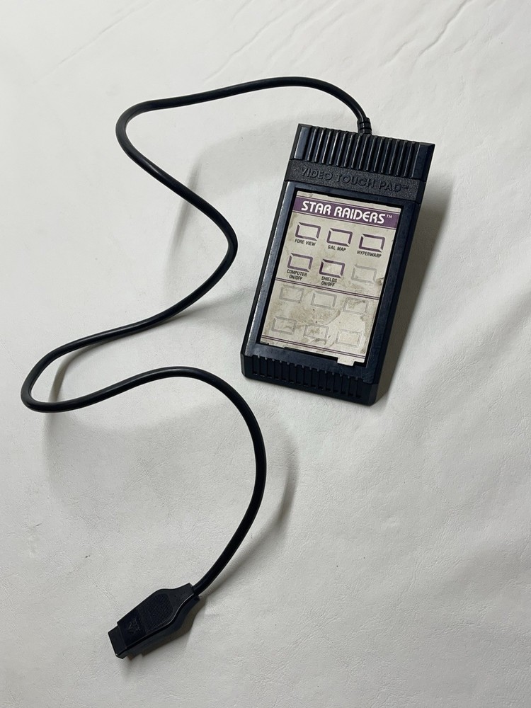Atari 2600 Video Touch Pad Controller CX21 Star Raiders OEM Keypad Untested