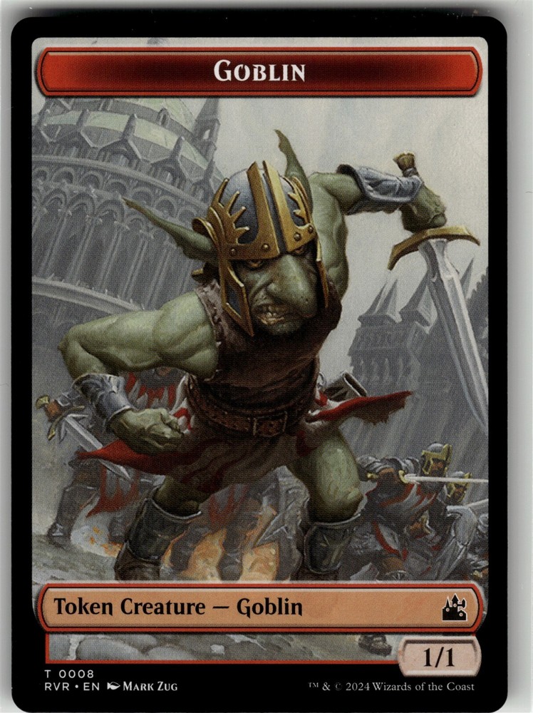 GOBLIN TOKEN (0008) Ravnica Remastered #8 RVR(NM+)(MTG)