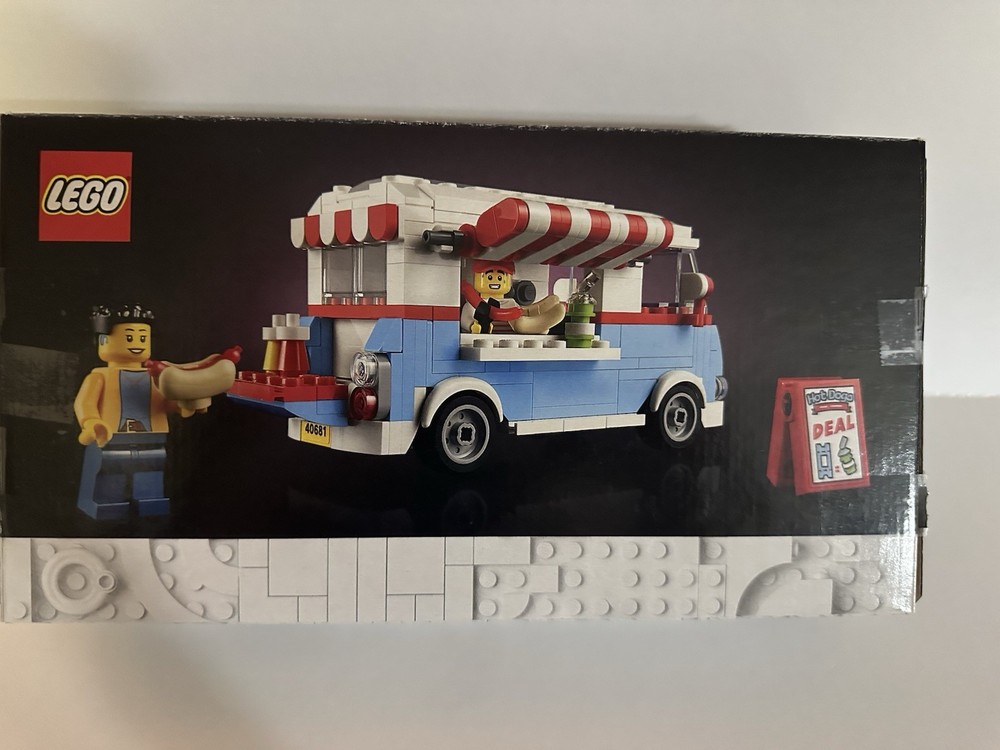 Lego Icons Retro Food Truck 40681 310 Pieces GWP Complete Retired Set