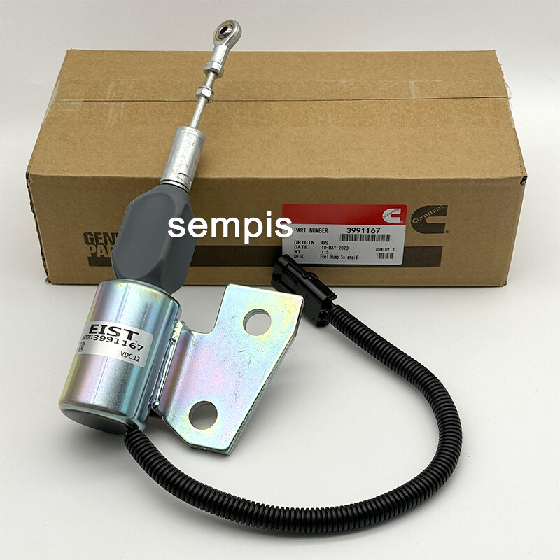 OE 3991167 Fuel Shutoff Solenoid SA-4756-12 3932929 87420952 For Cummins Case IH