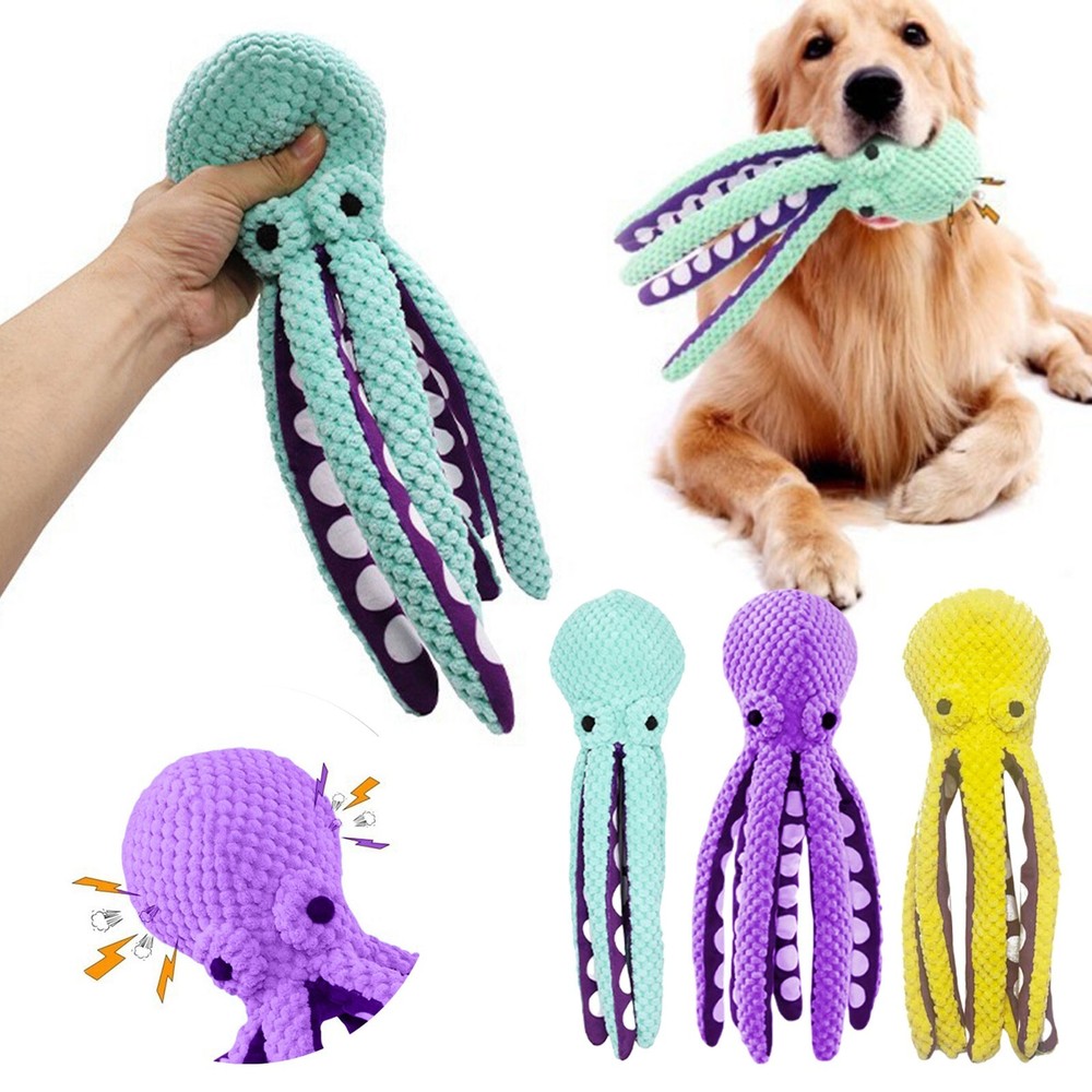 Dogs Chew Toys Squeaky Toys Plush Pet Medium Large Puppy Toys To Keep Them Busy