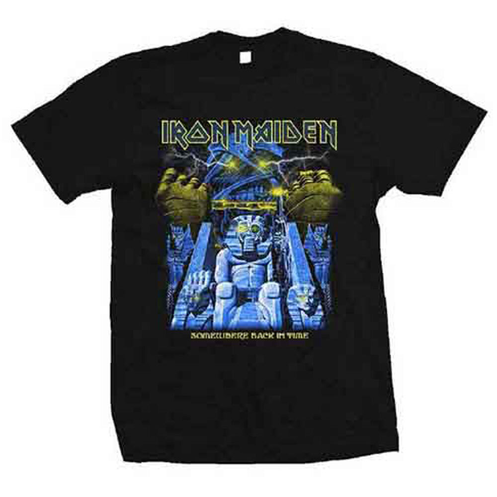 Iron Maiden Back in Time Mummy Graphic Tee for Fans