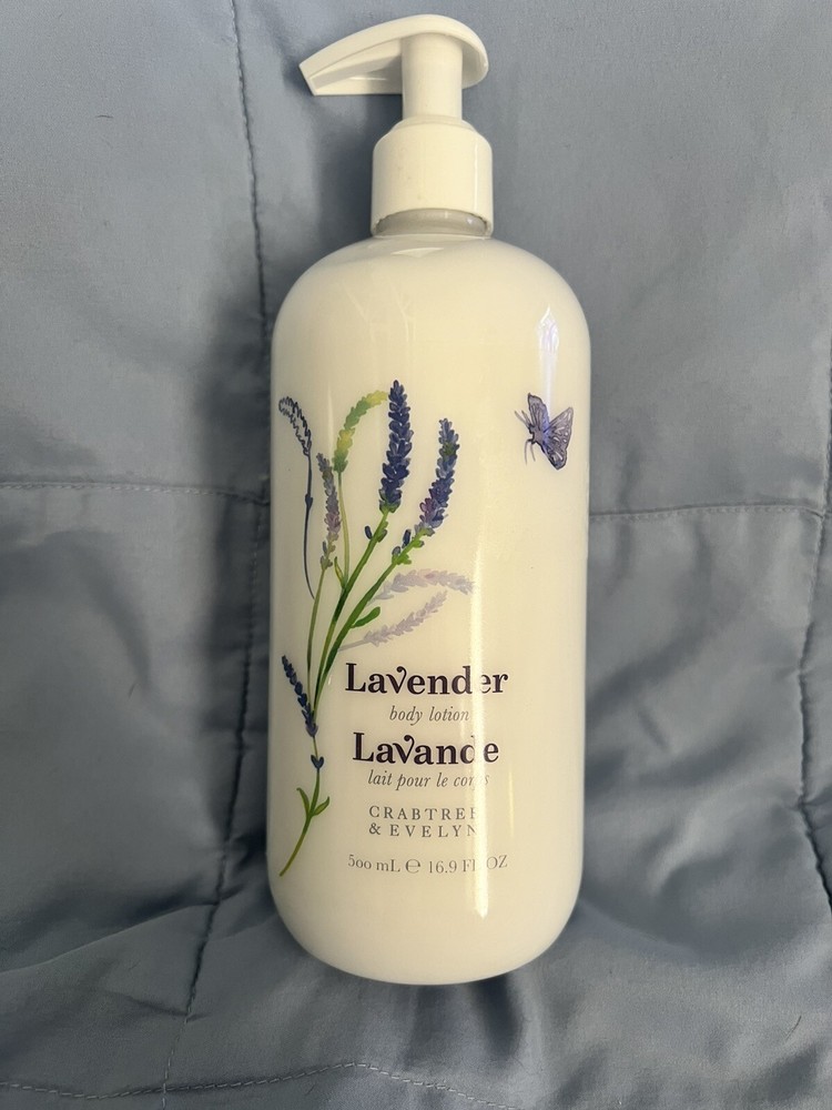 Crabtree & Evelyn Lavender Body Lotion 16.9 fl oz ea FREE SHIP Hard to Find