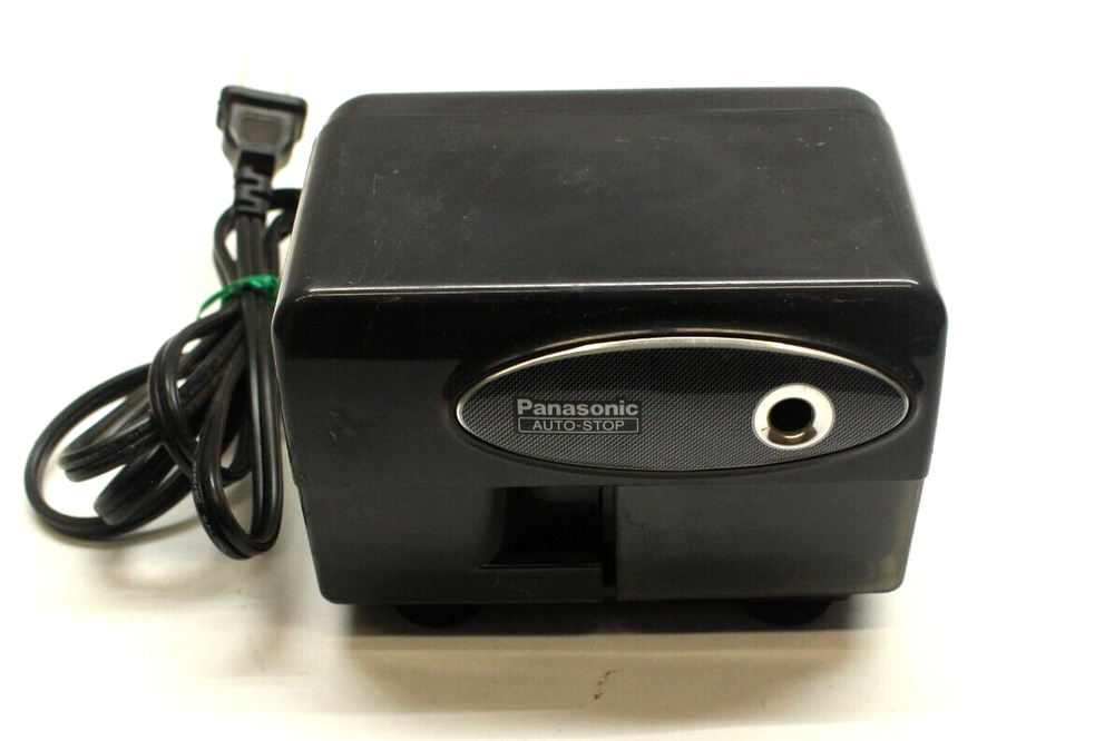 Panasonic Electric Pencil Sharpener Auto-Stop Model KP-310 Working