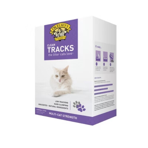 Dr. Elseys Clean Tracks Clumping Cat Litter 20lb Bag