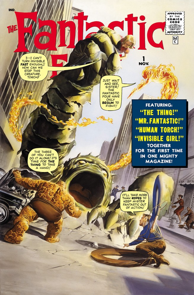 Fantastic Four #1 (1961) FACSIMILE Alex Ross Variant Cover (2025) PREORDER 3/5