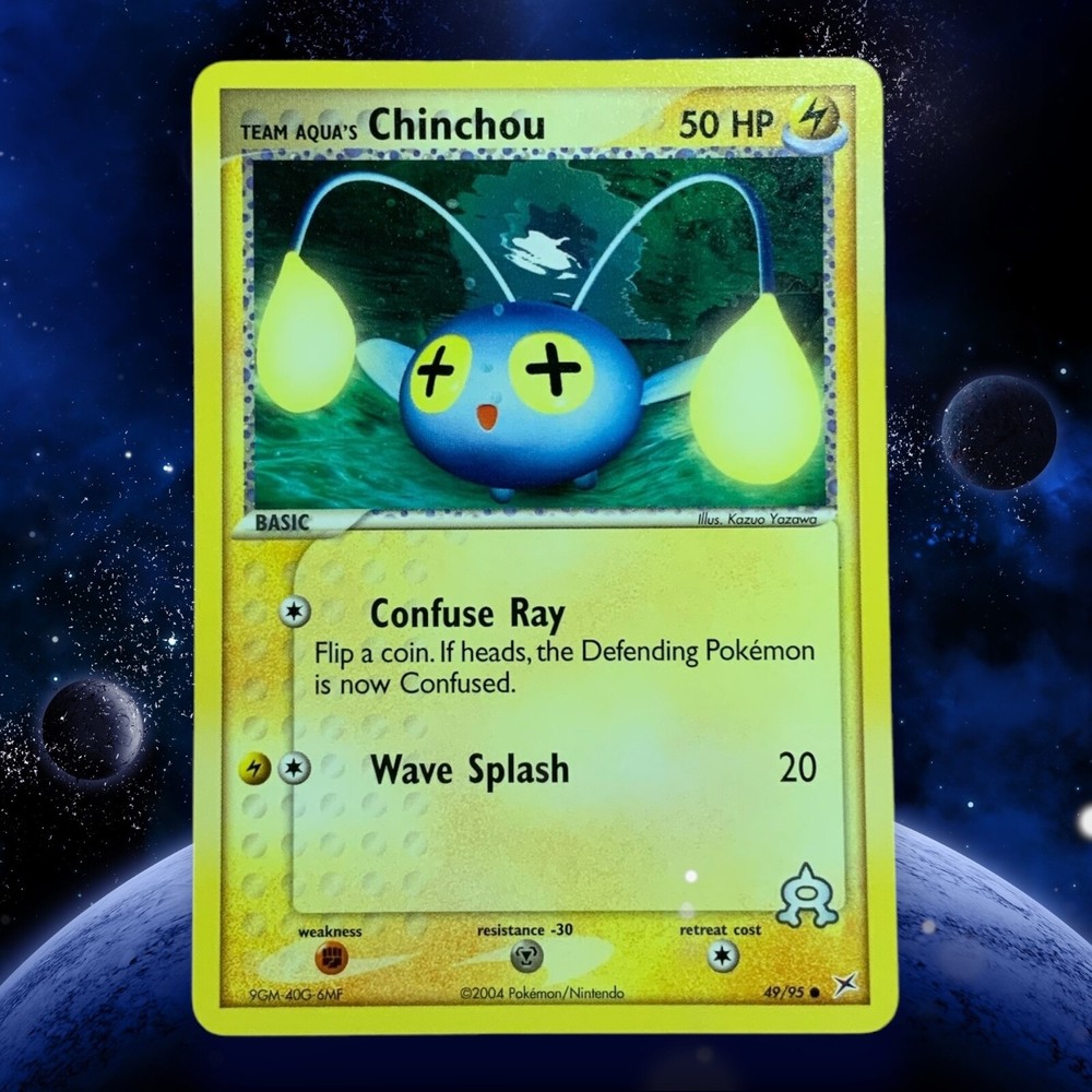 Team Aqua's Chinchou 49/95 Team Magma vs Team Aqua Regular