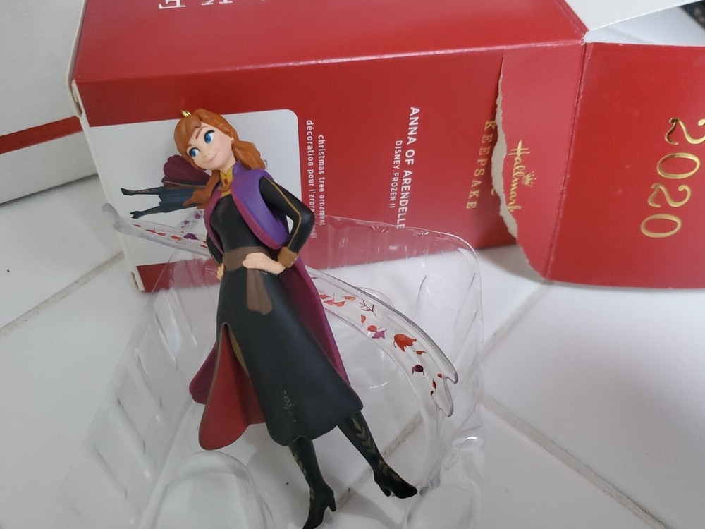 Hallmark Keepsake Disney Frozen II Anna of Arendelle Ornament 2020 Damaged Box