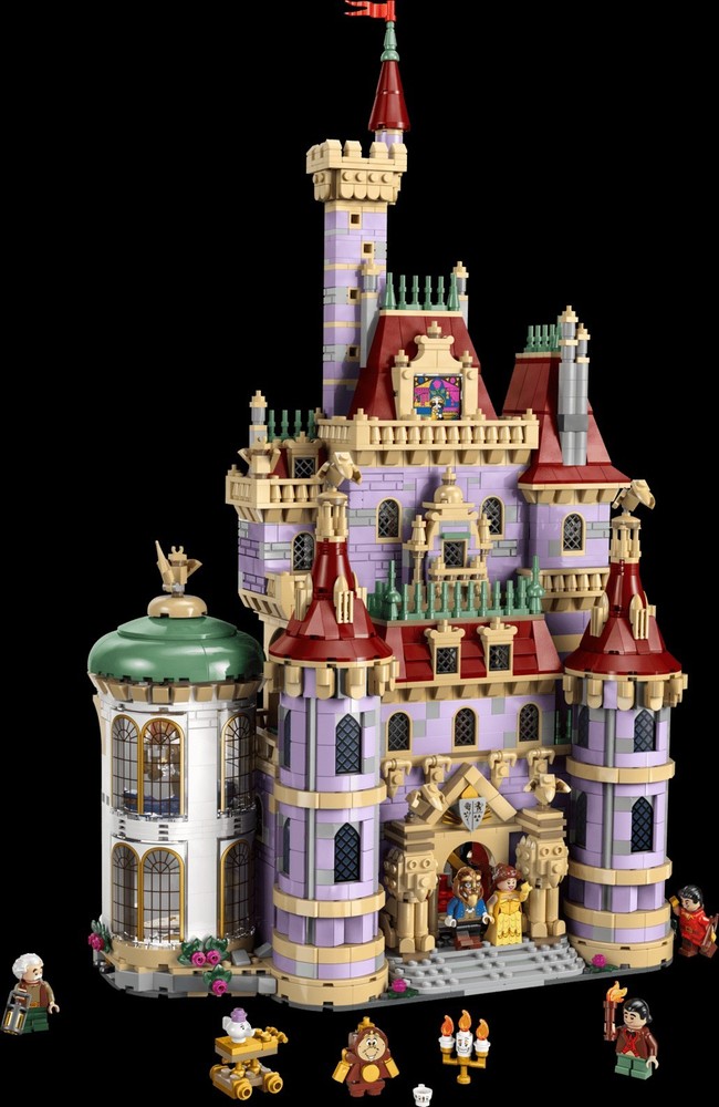 GENERIC Disney Castle 43263 Beauty and the Beast Castle 2916 Pieces | No Box