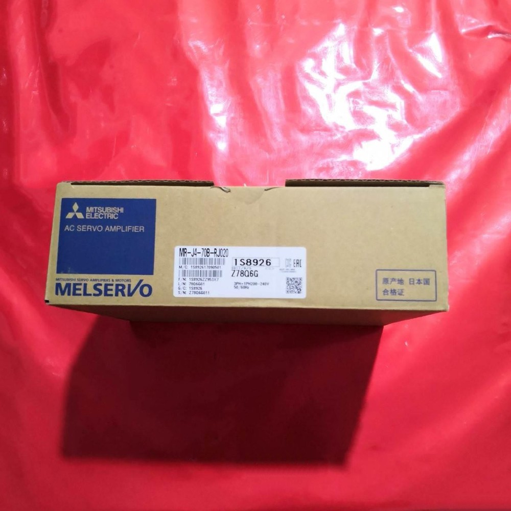 1PS Mitsubishi MR-J4-70B-RJ020 AC SERVO DRIVER IN BOX New Free Shipping