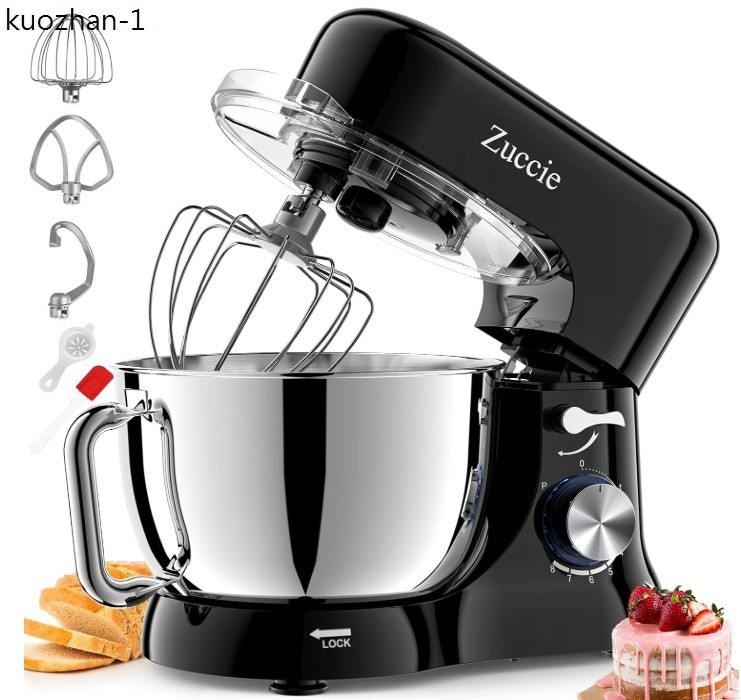 Stand Mixer, Zuccie 4.8QT Kitchen Electric Stand Mixer, 380W Motor Power Food Mi