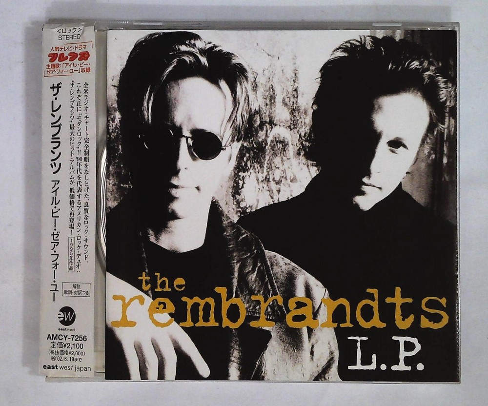 The Rembrandts L.P. AMCY-7256 JAPAN CD OBI