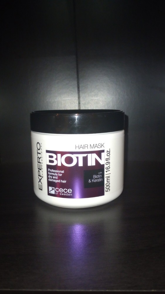 Expert Pro Biotin Hair Mask for Stronger Hair 16.9 oz
