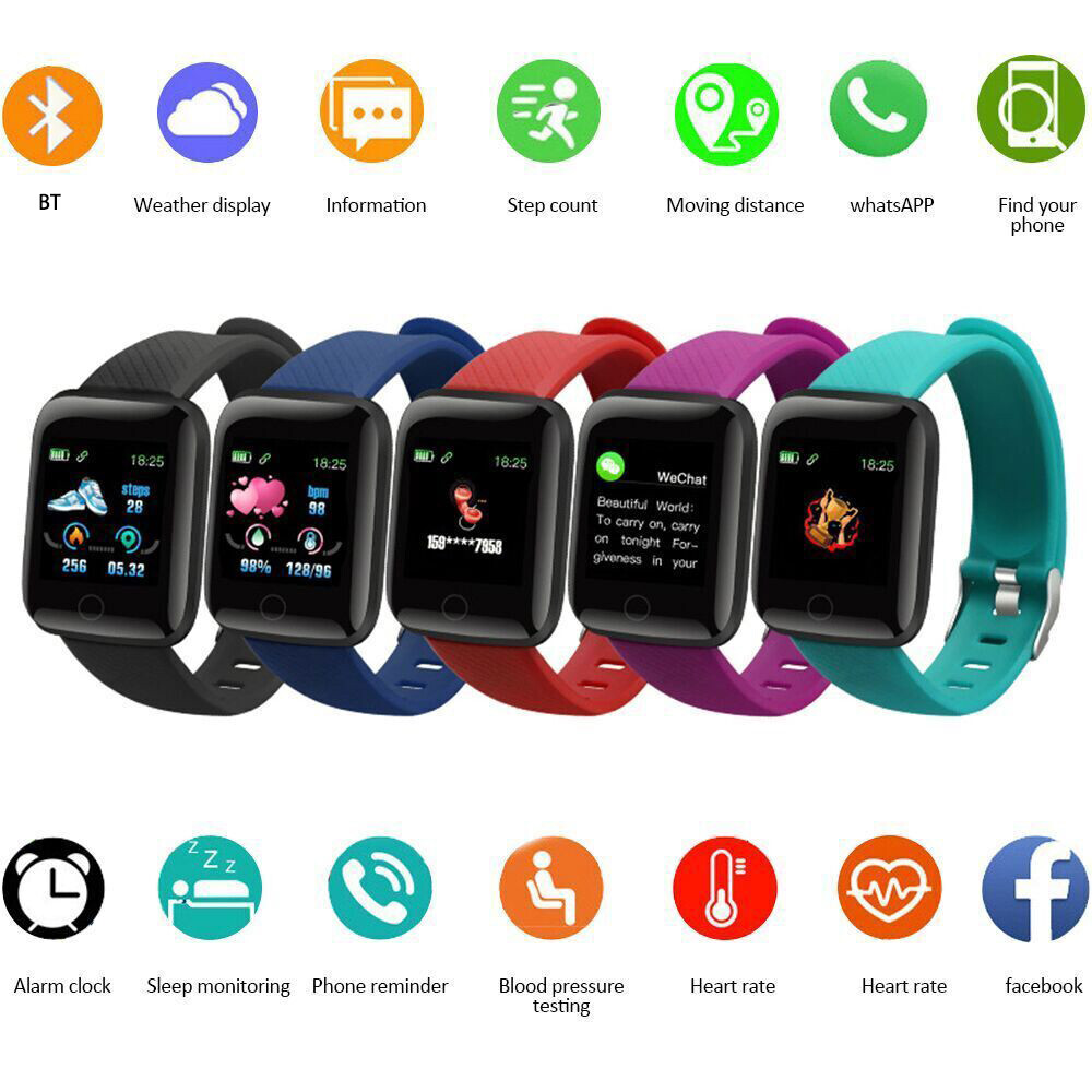 Waterproof Smart Watch with Fitness Tracker Music Player and Sports Monitor