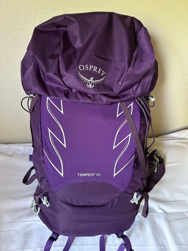 OSPREY TEMPEST 40 Hiking Backpack - 40L - Purple - Used