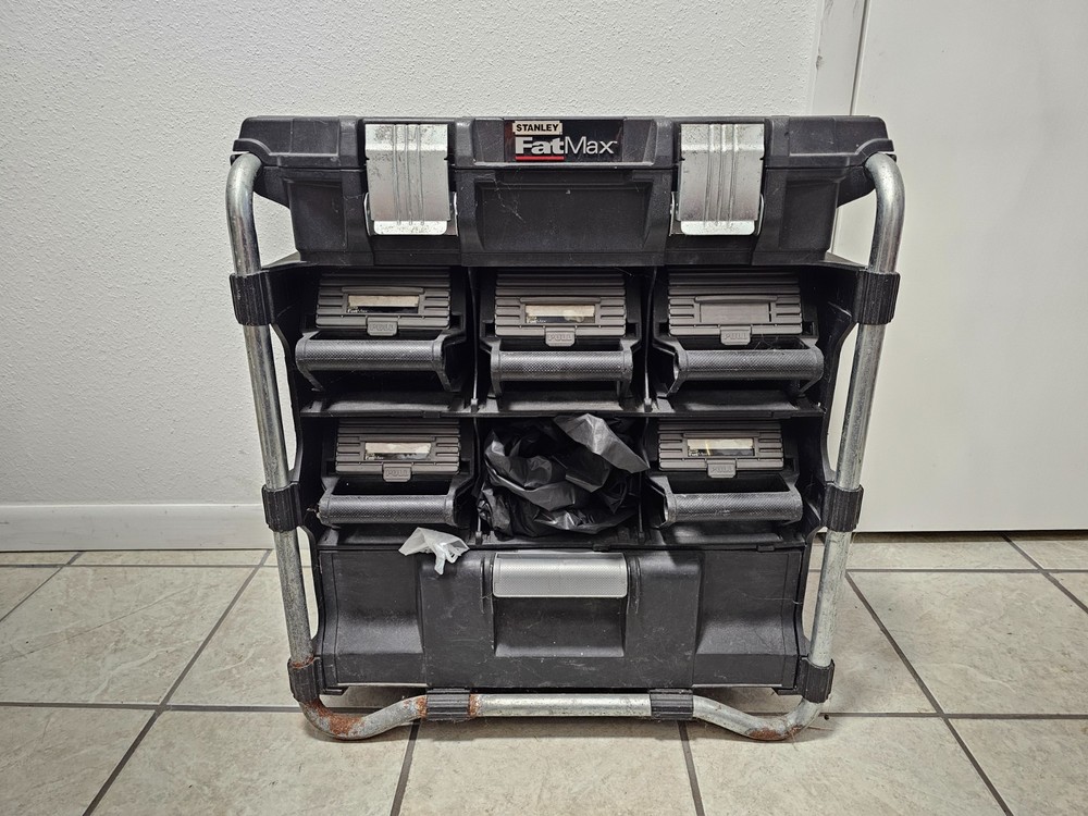 RARE Hard-to-find STANLEY ®  FATMAX ™ Mobile Work Station -Steel pipe reinforced