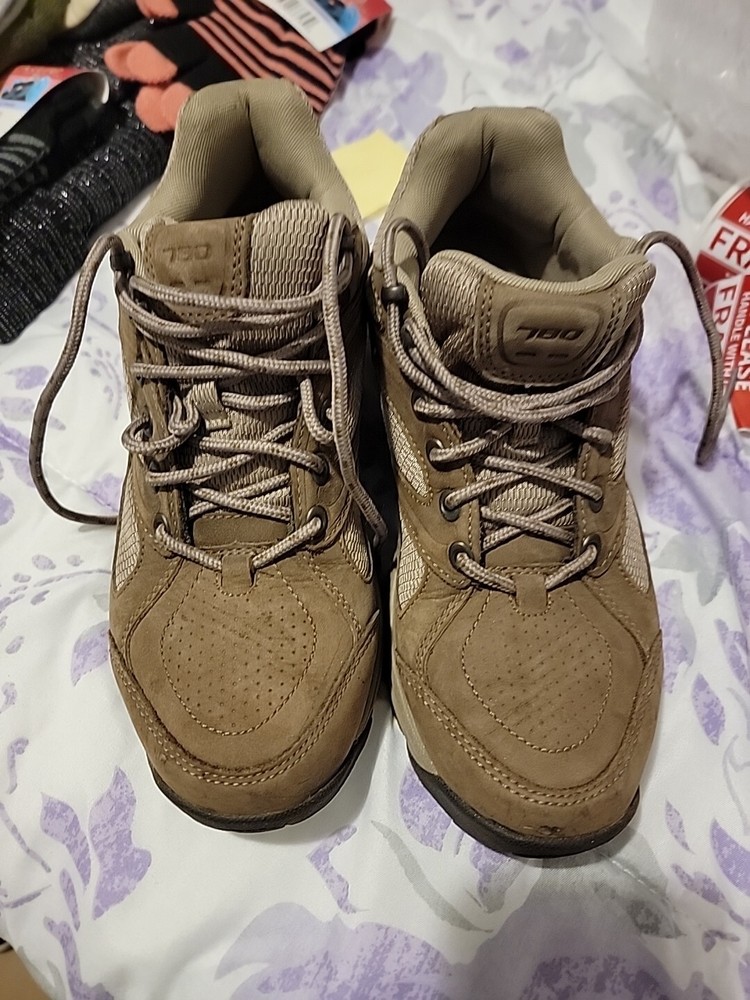 New Balance 780 Brown Leather Hiking Walking Shoes Sneakers Womens 10 WW780BR