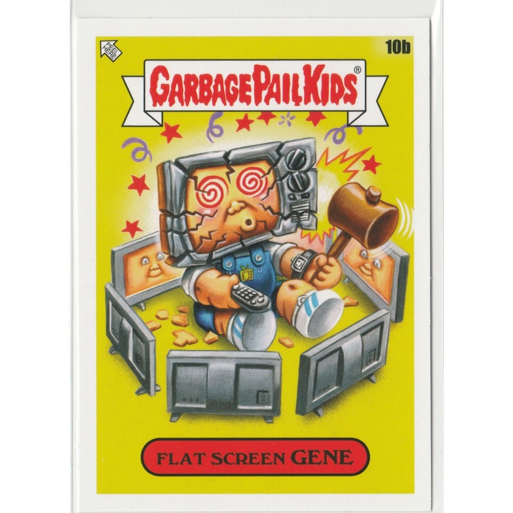 Flat Screen Gene 10b Garbage Pail Kids GPK 2020 35th Anniversary Series Card