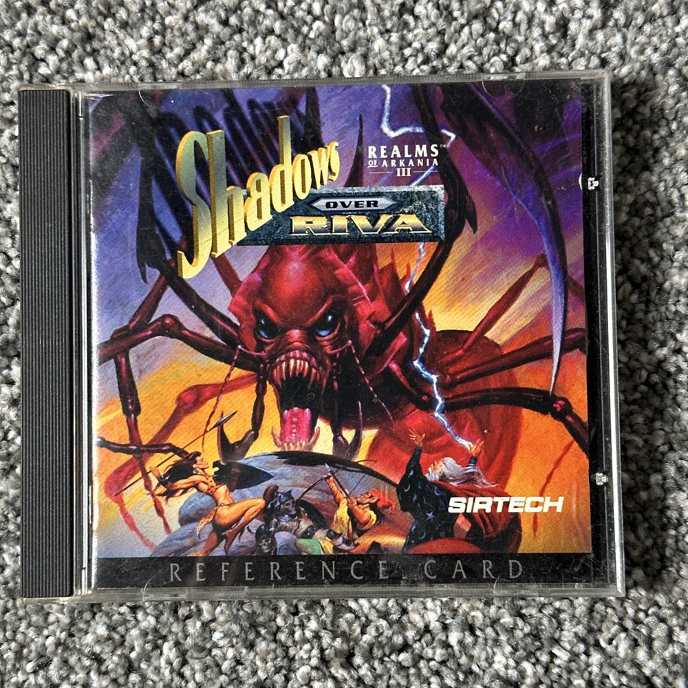 Shadows Over Riva 1997 Realms of Arkania 3 PC Cd-rom Reference Guide