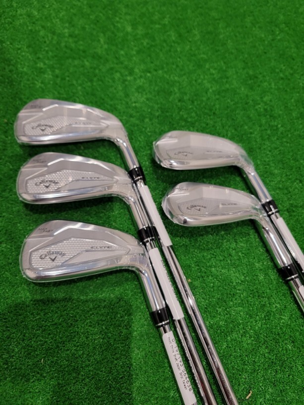 Callaway ELYTE MAX FAST 5-Piece Iron Set with NS PRO ZELOS 7 Shaft Stiff Flex 5497
