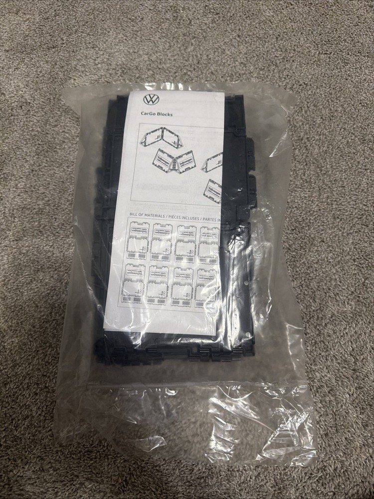 Volkswagen CarGo Management System Genuine OEM VW Protection 8 Blocks New Sealed