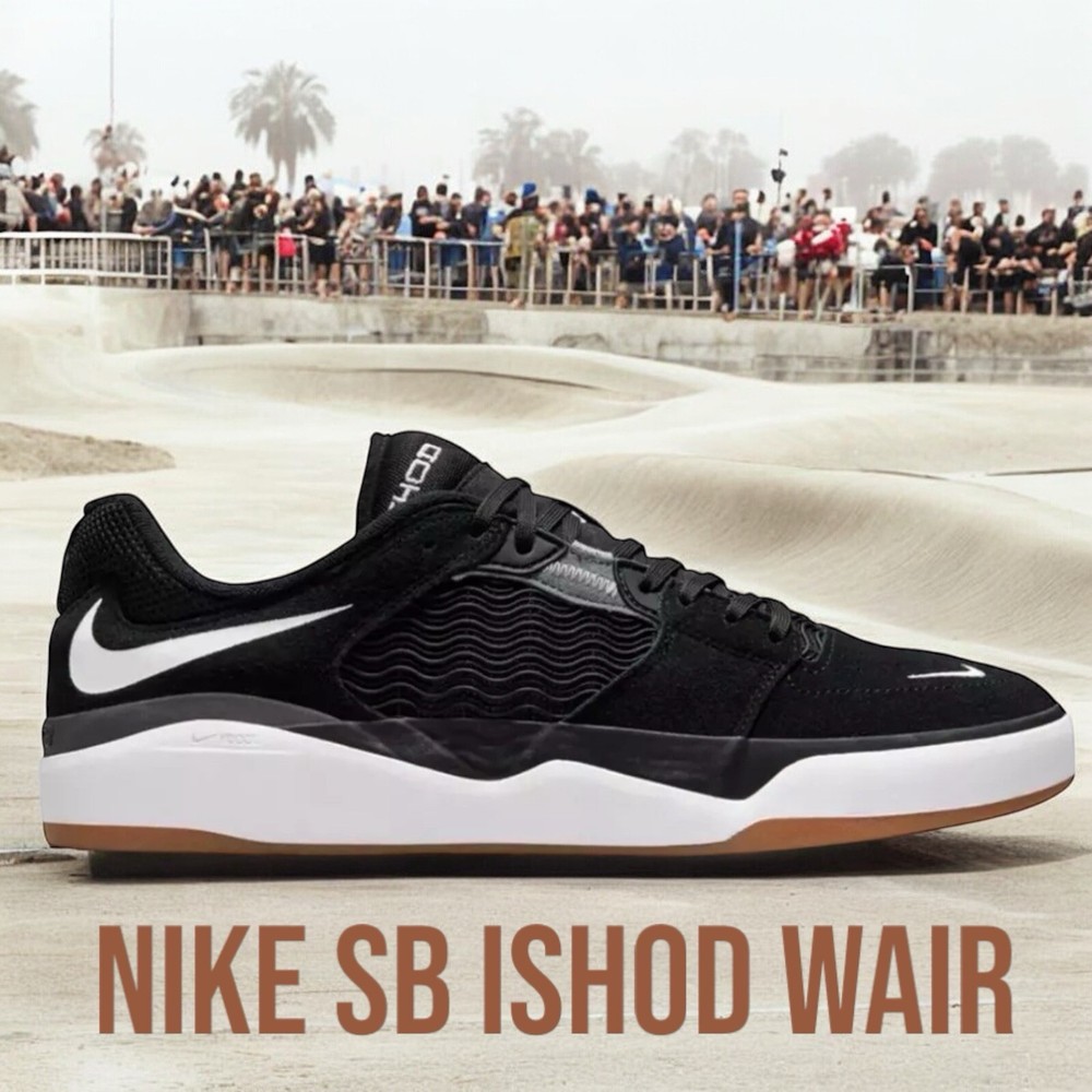 NIKE SB ISHOD WAIR SIZE 12 SKATER SHOES NEW FLASH SALE [DC7232-001]-image