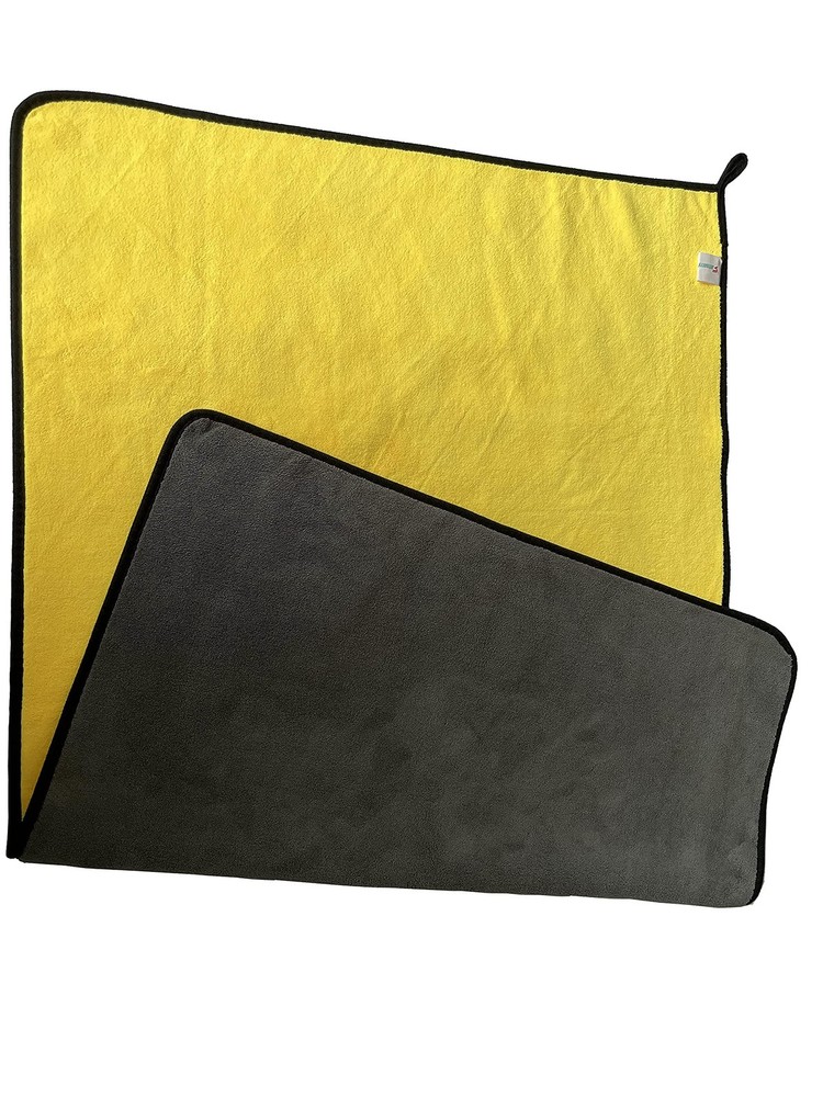 Large Soft Plush Microfiber Car Drying Towel 36x24 Inches Thick Absorbent