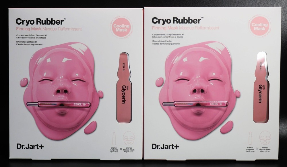 Dr.Jart+ Cryo Rubber Cooling Firming Mask 2-Pack Exp 05/2027