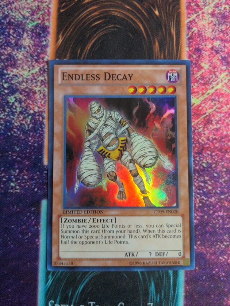 Endless Decay CT09-EN020 2012 Collectors Tin Limited Edition Yugioh Card