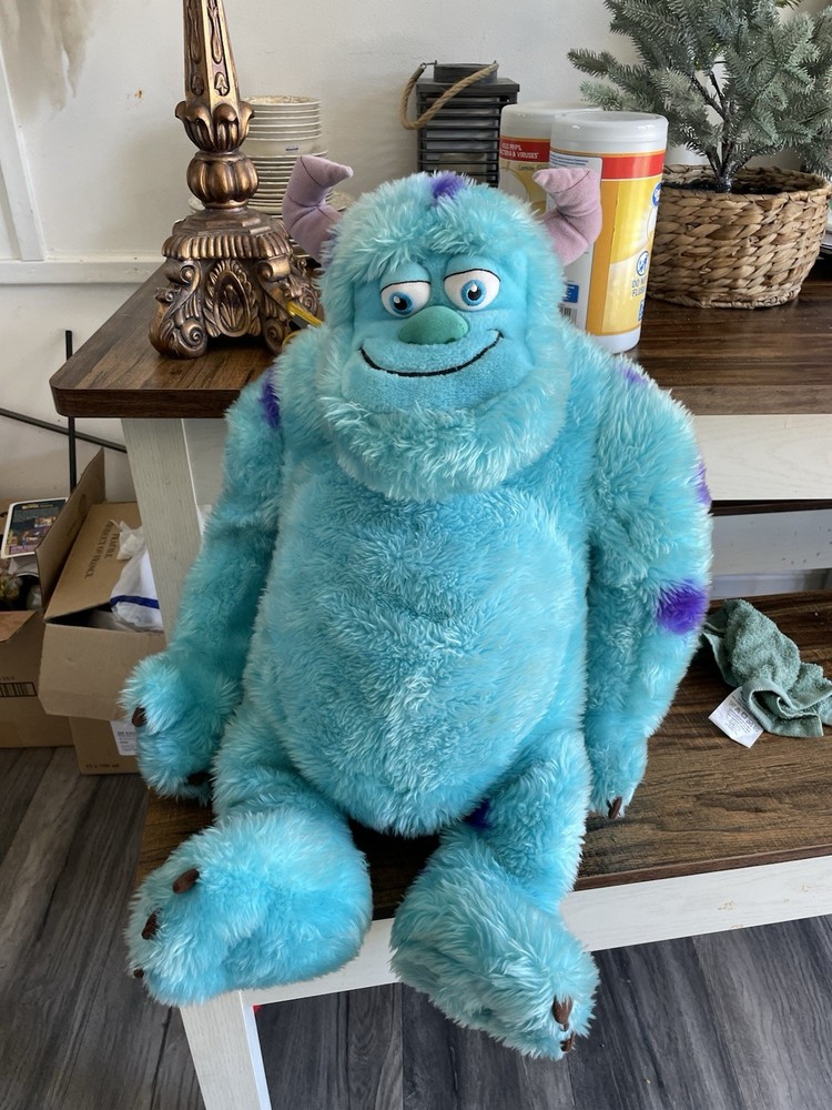 Hard To Find 24” Sully Pixar Monsters In Plush!! LARGE DOLL