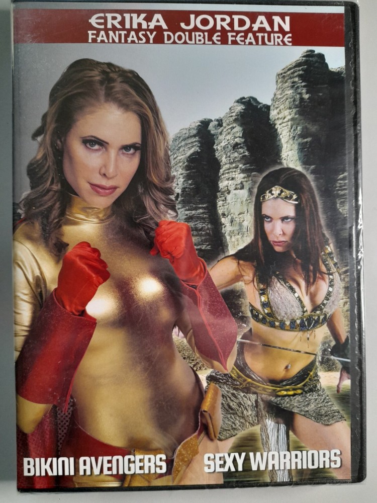 Bikini Avengers/Sexy Warriors Double Feature (DVD, 2019) Erika Jordan Rare Oop