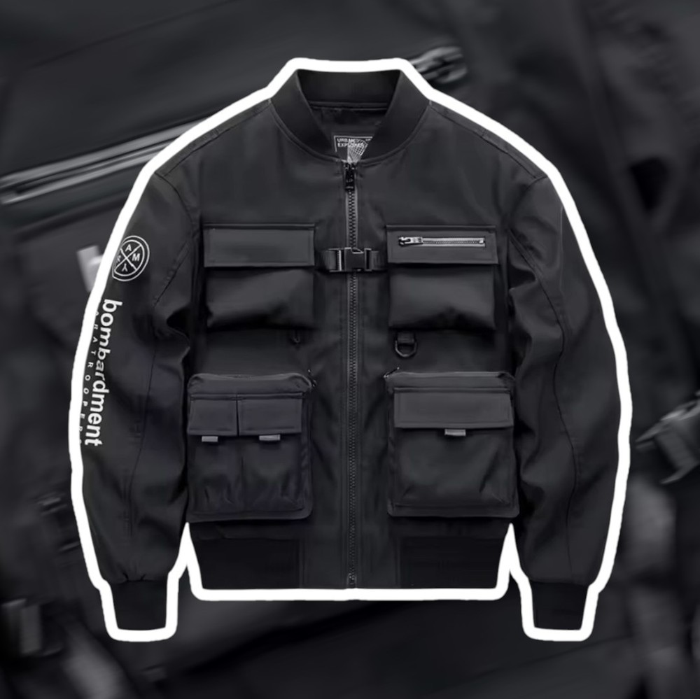 PRESALE: Techwear Jacket | Bomber Jacket | Streetwear | Jets | Fighter-image