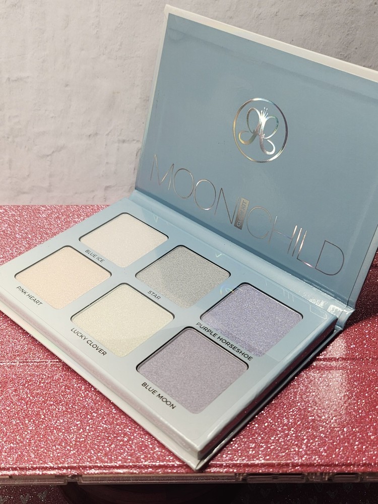 Anastasia Beverly Hills Moonchild Glow Kit Metallic Highlighter Palette NWOB