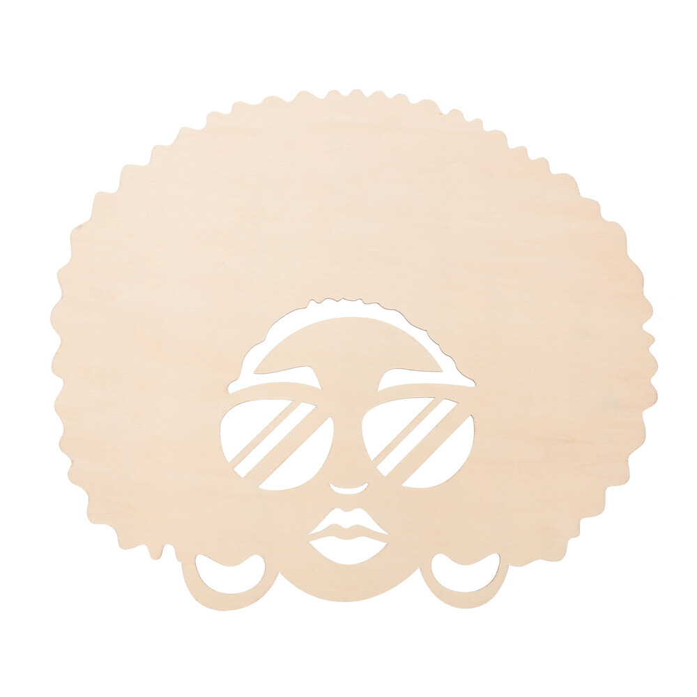 Wedding Decor Craft Blanks Woman Wood Chips Small Object Decorations