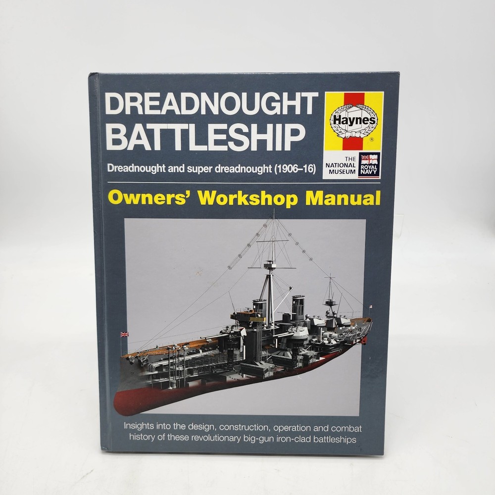 Dreadnought Battleship Manual Haynes Manuals National Museum Royal Navy Book