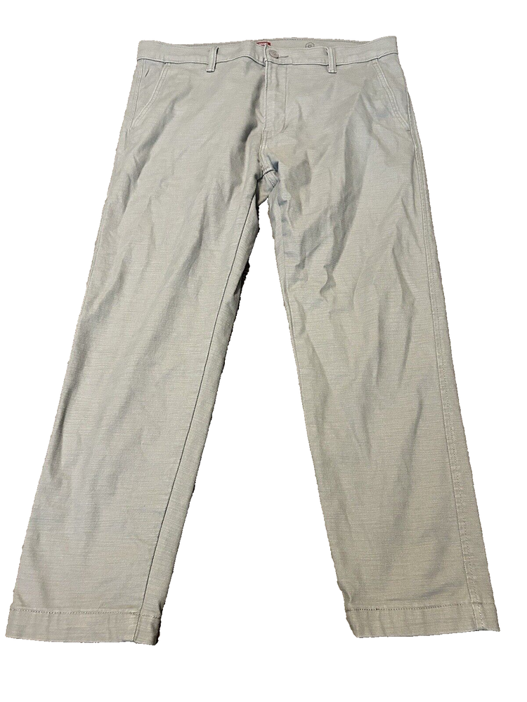 Levi's Men's XX Chino Standard Taper Pants Size 36Wx29L Tan MEASURMENTS!
