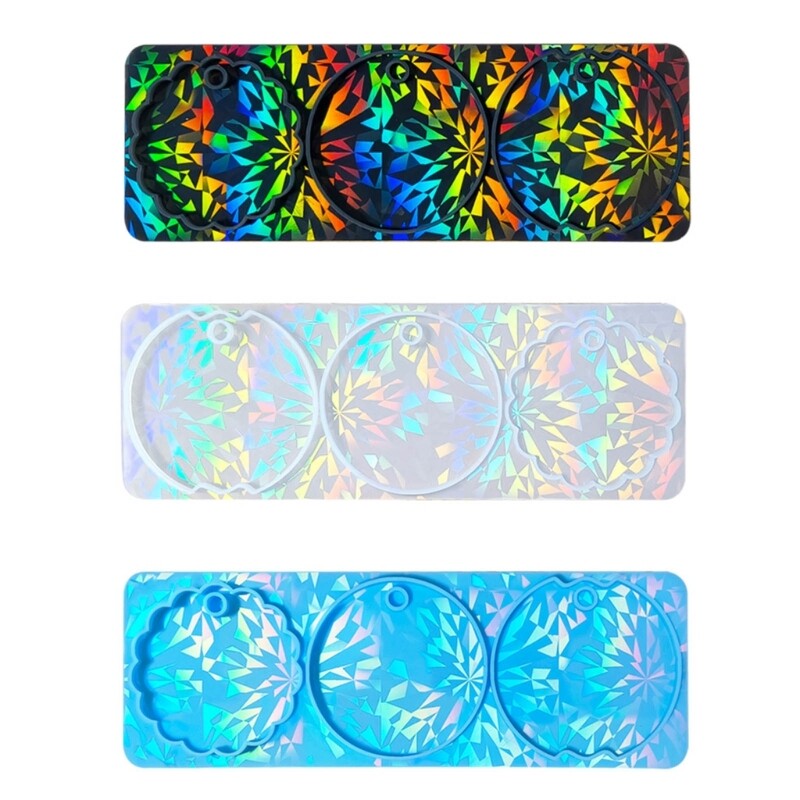 Custom Resin Mould for Cup Lid Keyring Labels – Durable Silicone Mold