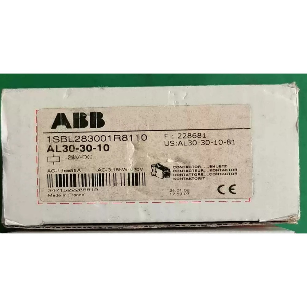 1PC New AL30-30-10 24VDC DC Contactor Fast Ship #YP1