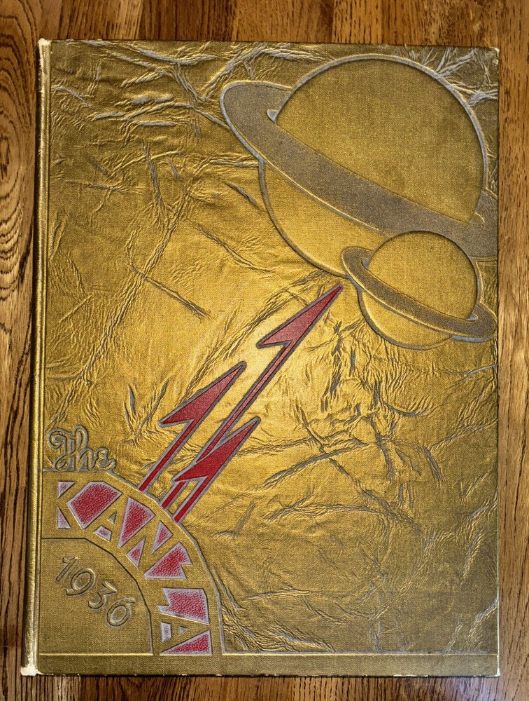 1936 Kansas State Teachers College Yearbook Kanza Pittsburg KS annual Gorillas