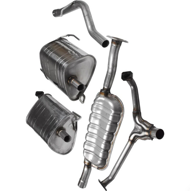 Fits 2009 2010-2013 Subaru Forester 2.5L Natural Dual Exhaust System Mufflers