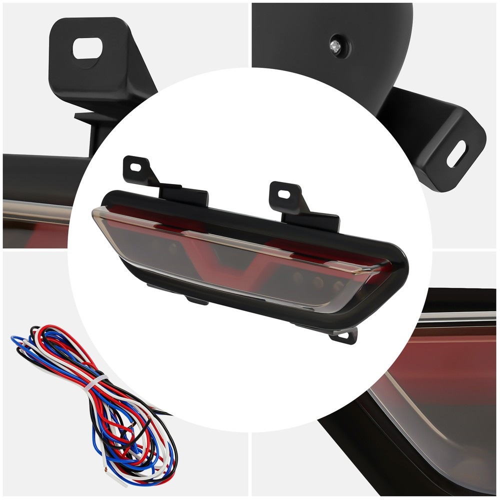 2015-2021 Ford Mustang Red LED Parking & Reverse Backup Light