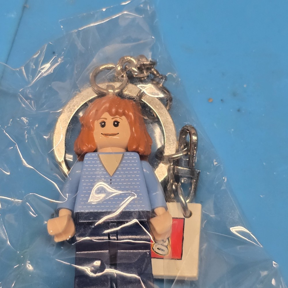 Lego Spider-Man Mary Jane Keychain Minifigure 851026 2004 Rare Collectible