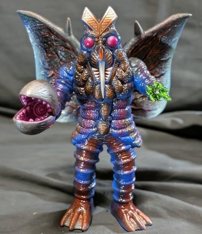 Ultraman Baltan Alien Soft Vinyl Figure Kazuo Umezu Art Storm Collectible Japan