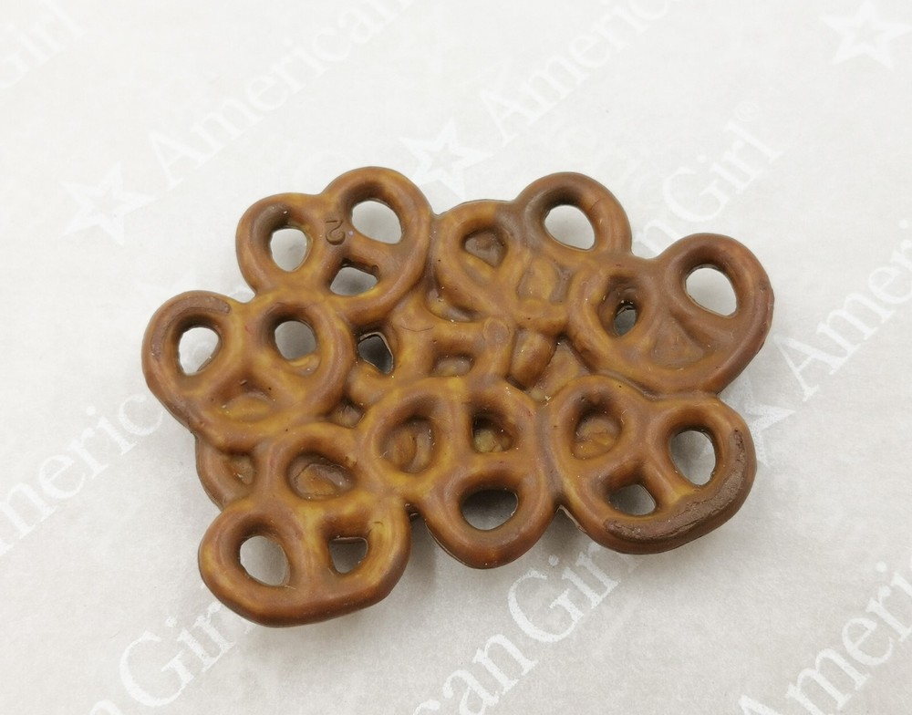 American Girl Chocolate Pretzel Twists Snack for 18-Inch Dolls