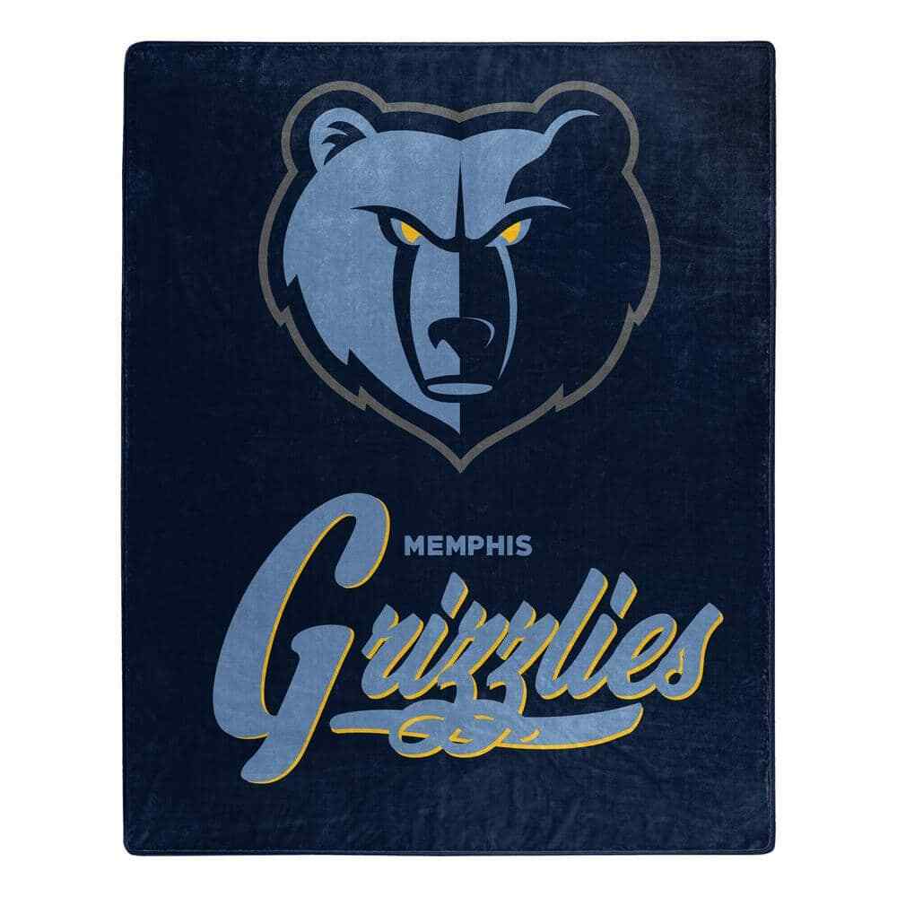 NBA Grizzlies Signature Raschel  Throw Blanket