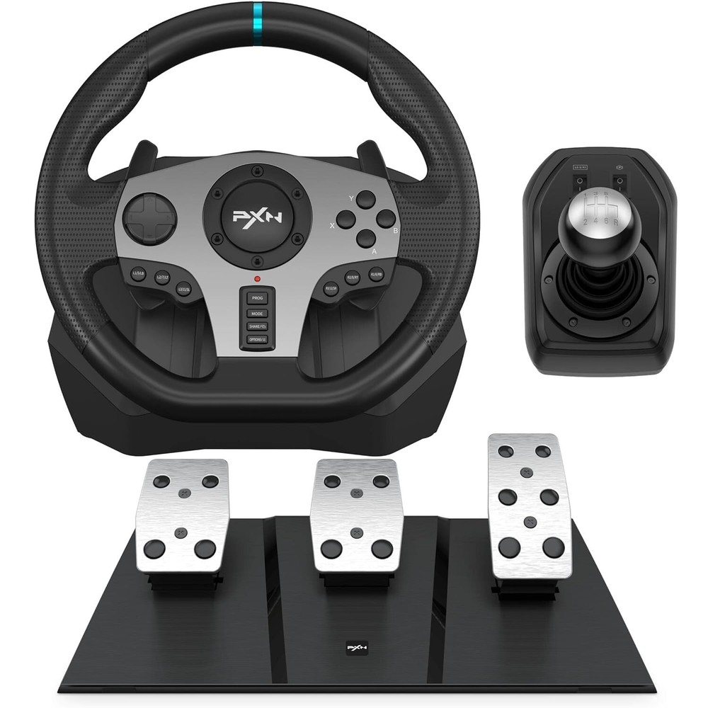 270°/900° Degree Racing Wheel with Vibration for PS4,PC,Xbox - Immersive Gaming