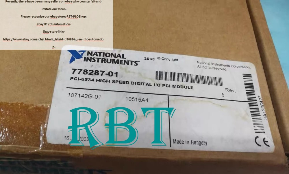 PCI-6534 Data collection DAQ card Brand new delivery DHL