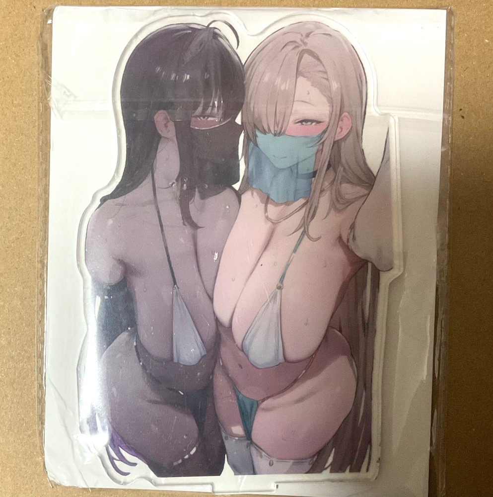 Blue Archive Ichinose Asuna Kakudate Karin Bikini Game Anime Acrylic Stand 15cm