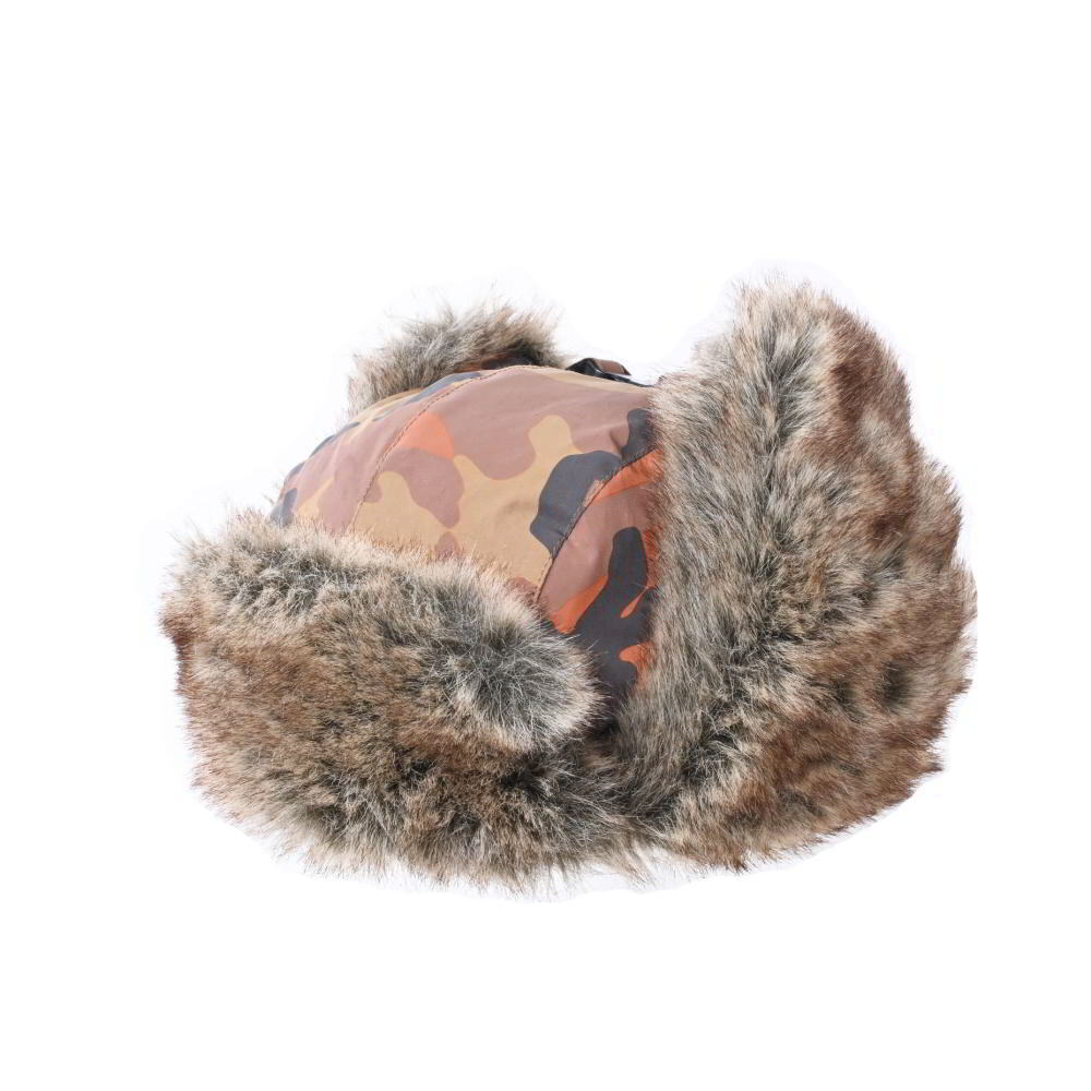 Supreme Camouflage  Fur Cap ONE SIZE Brown Supreme KL4BCUCP53